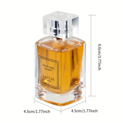 Two bottles of LASTAR Women's romantic fragrance perfume 50ml, woody fragrance, dynamic and sexy temptation, long-lasting fragrance, a must-have perfume for daily dates, a gift for partners, ideal for Christmas/parties/New Ye