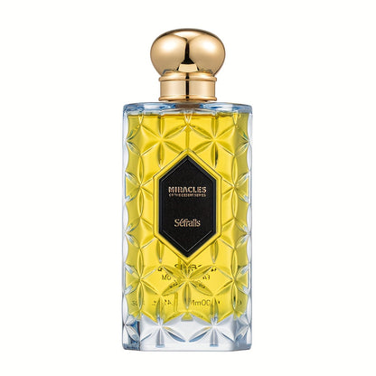 1 x Séfralls AZURE MIRACLE Eau de Toilette for Men and Women - 100ml/3.4fl.oz, Aromatic Citrus Scent, Long-Lasting Fresh Fragrance, Luxury Perfume with 5-15% Concentration, Alcohol-Based, Formaldehyde-Free