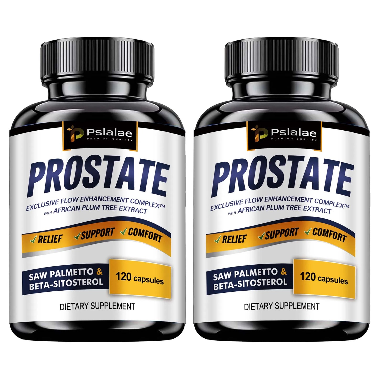 Prostate - Men's Prostate Health, Hair Growth, Urinary Tract Health, Frequent Urination - 120 Capsules