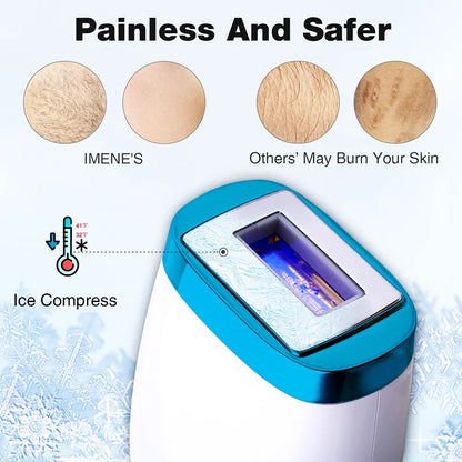 Dropshipping Laser Hair Removal Device with Ice Cool Painless IPL Laser Hair Removal at Home