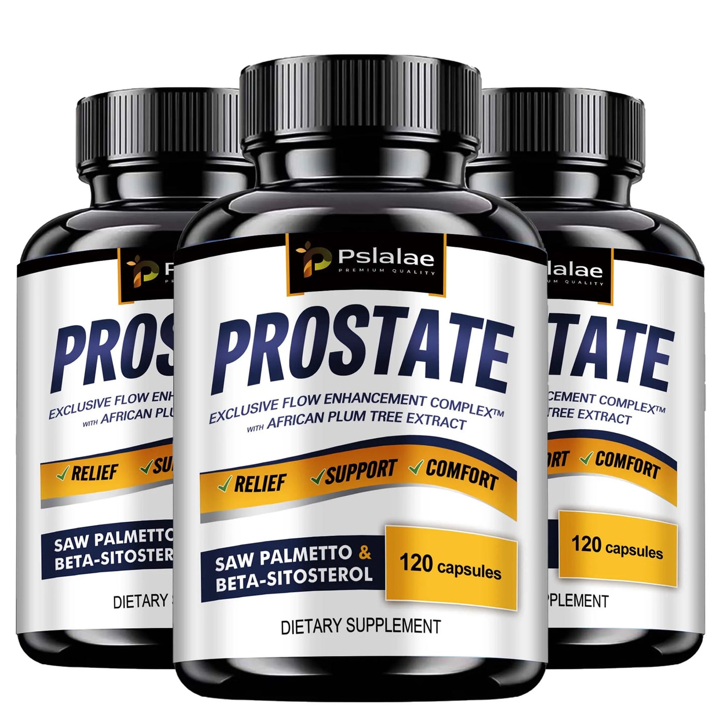 Prostate - Men's Prostate Health, Hair Growth, Urinary Tract Health, Frequent Urination - 120 Capsules