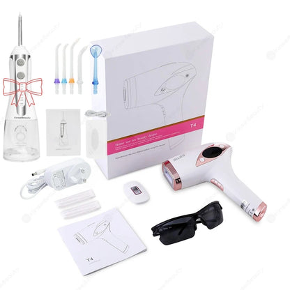 Dropshipping Laser Hair Removal Device with Ice Cool Painless IPL Laser Hair Removal at Home