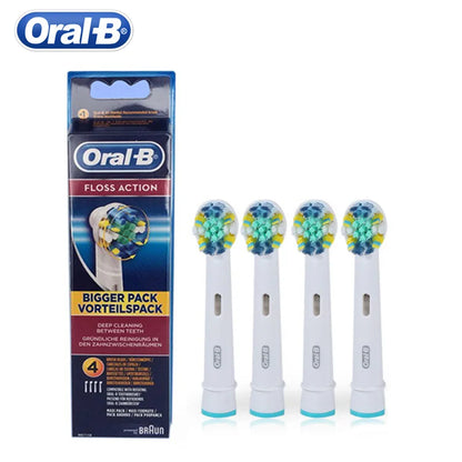 Original Oral B EB25 Replacement Toothbrush Head Soft Bristle Floss Action Brush Head Deep Clean Oral-b Oral Care for Adults