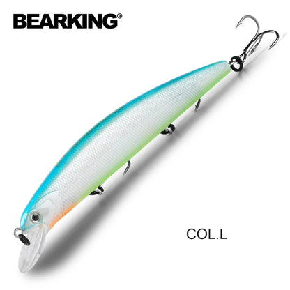 Bearking 11cm 17g Dive 1.5m super weight system long casting SP minnow  New model fishing lures hard bait quality wobblers