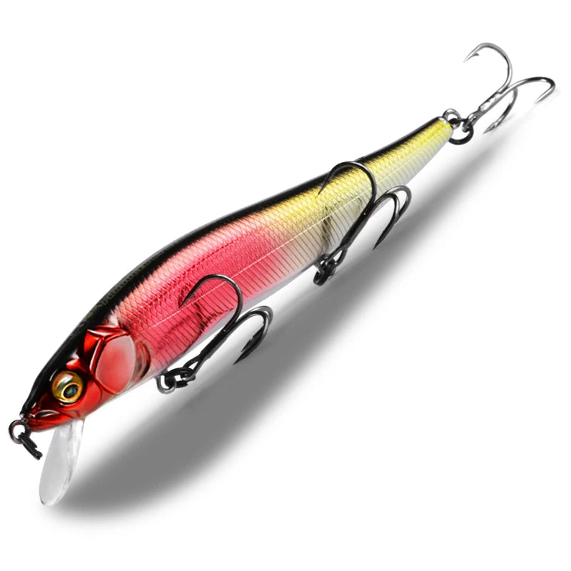 BEARKING 11cm 14g Top Hard Fishing Lures Minnow quality Baits Wobblers good action professional Fishing Tackles artificial