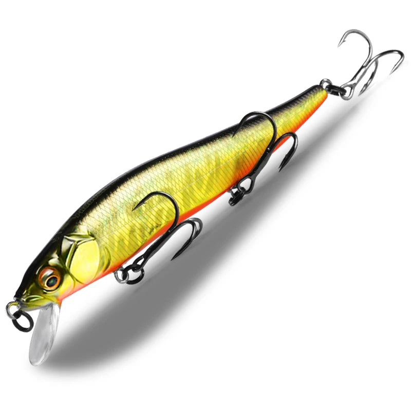 BEARKING 11cm 14g Top Hard Fishing Lures Minnow quality Baits Wobblers good action professional Fishing Tackles artificial