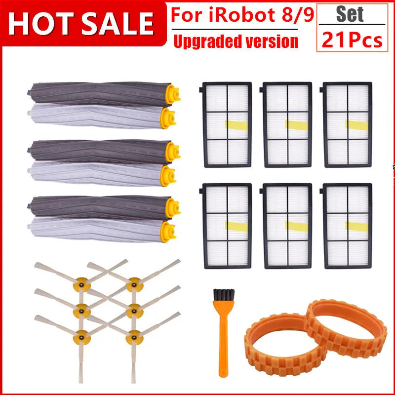 For IRobot Roomba Parts Kit Series 800 860 865 866 870 871 880 885 886 890 900 960 966 980 - Brushes and Filters