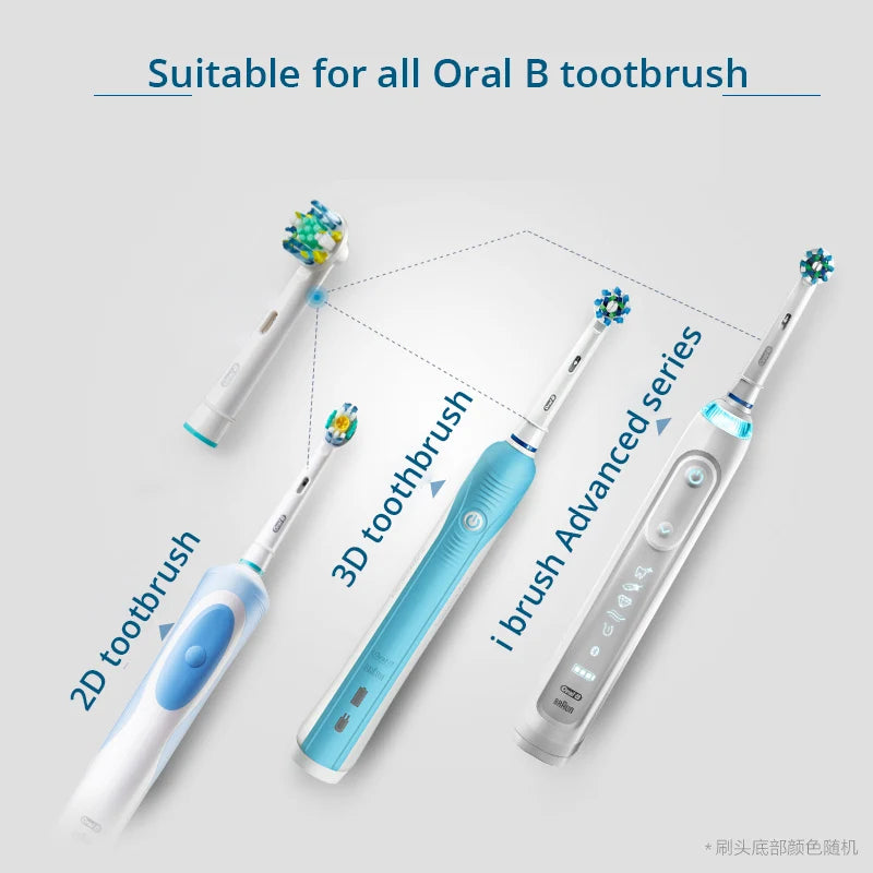 Original Oral B EB25 Replacement Toothbrush Head Soft Bristle Floss Action Brush Head Deep Clean Oral-b Oral Care for Adults