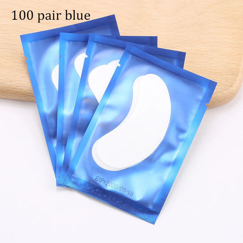 Paper Eye Patches for Eyelash Extension 50/100 Pairs Under Eye Pads Lash Extension Lashes accessories Eye Tips Make Up Tools