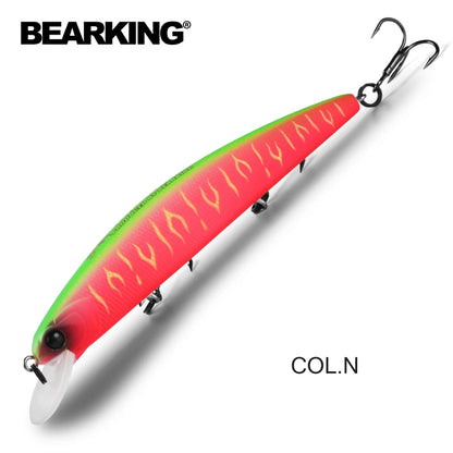 Bearking 11cm 17g Dive 1.5m super weight system long casting SP minnow  New model fishing lures hard bait quality wobblers