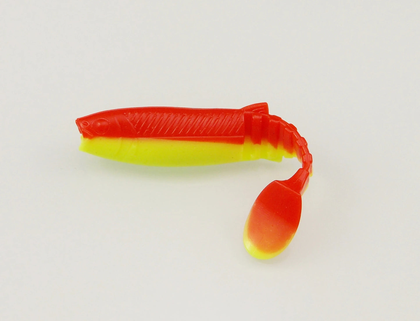 KESFISHING Cannibal 3",4” inch Bass Pesca Soft Silicone Bait Swimbait Shrimp Smell Isca Artificial Fishing Lure