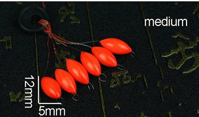 240pcs (40packs) Seven-star Float Mixed color Carp Fishing Float Accesories Pesca Fishing Buoys Large Medium Small Size FU017