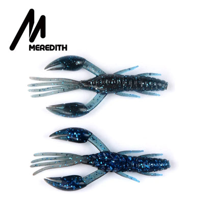 MEREDITH 50mm 65mm 80mm DoliveCraw Fishing Lures Craws Shrimp Soft Lure Fishing Bait Wobblers Bass Lures Soft Silicone