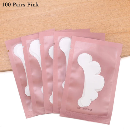 Paper Eye Patches for Eyelash Extension 50/100 Pairs Under Eye Pads Lash Extension Lashes accessories Eye Tips Make Up Tools