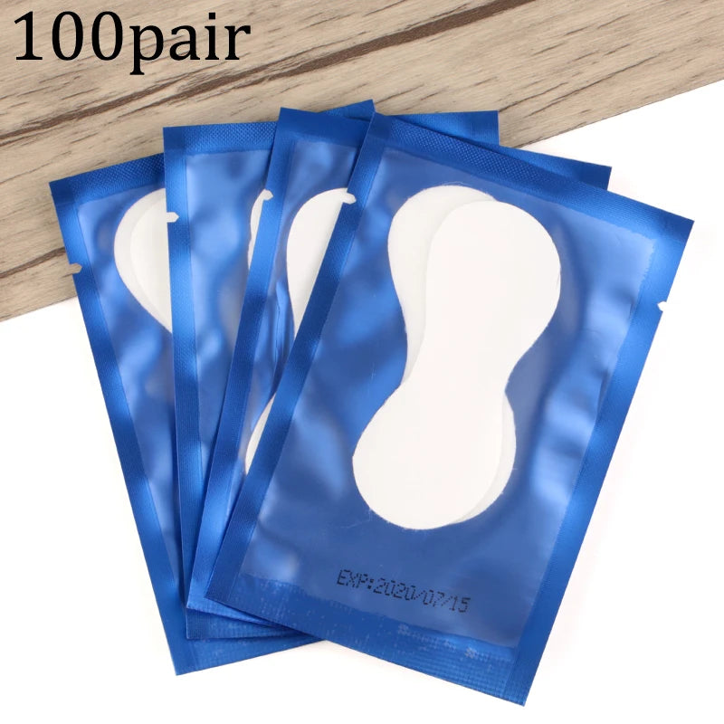 Paper Eye Patches for Eyelash Extension 50/100 Pairs Under Eye Pads Lash Extension Lashes accessories Eye Tips Make Up Tools