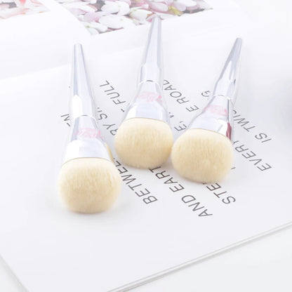 1 piece Foundation Makeup brushes Liquid BB cream Contour Make up IT cosmetic synthetic hair plastic Handle