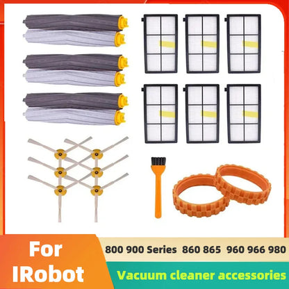 For IRobot Roomba Parts Kit Series 800 860 865 866 870 871 880 885 886 890 900 960 966 980 - Brushes and Filters