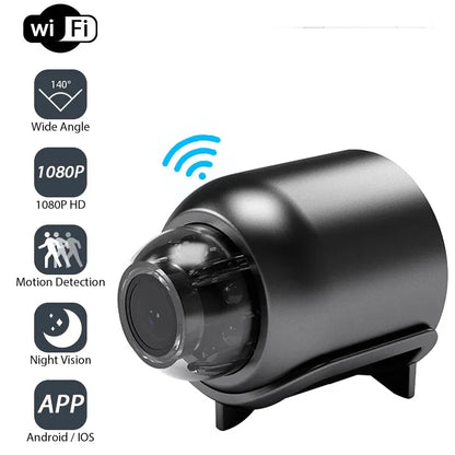 New X5 Mini Camera 1080P Clear Night Vision Lightweight Portable Premium Cams Motion Detection Wireless Surveillance Camera