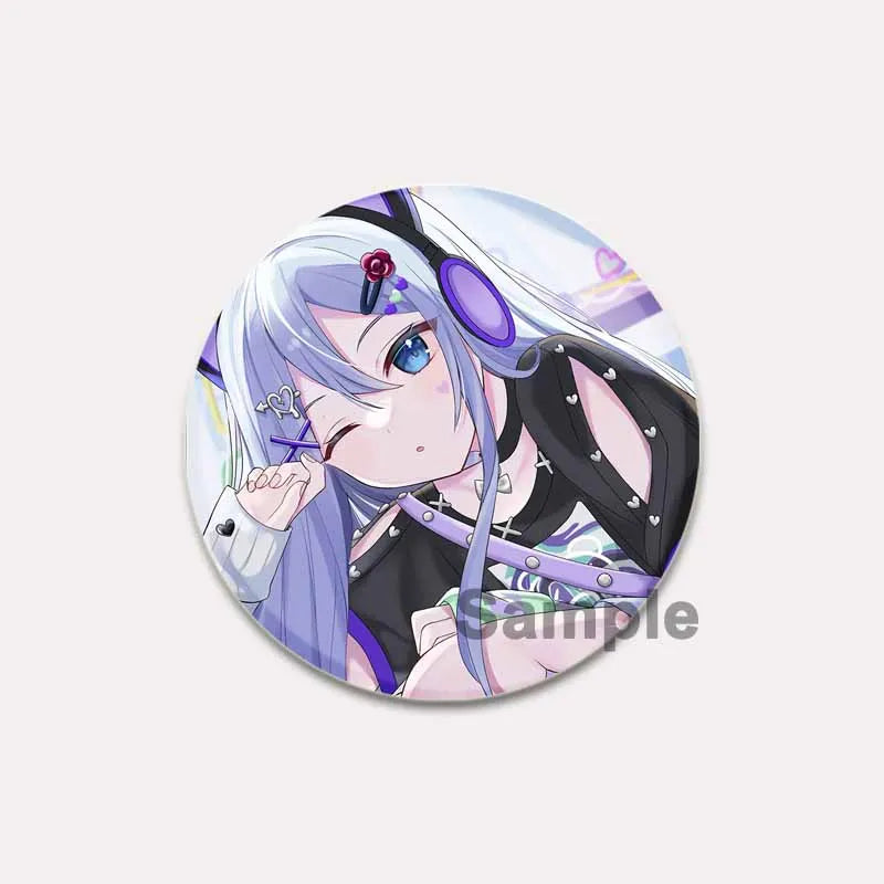 32/44/58mm Project SEKAI Anime Yoisaki Kanade Round Brooch Tinplate Badge for Clothes Backpack Jewelry Accessorie Hat Gifts