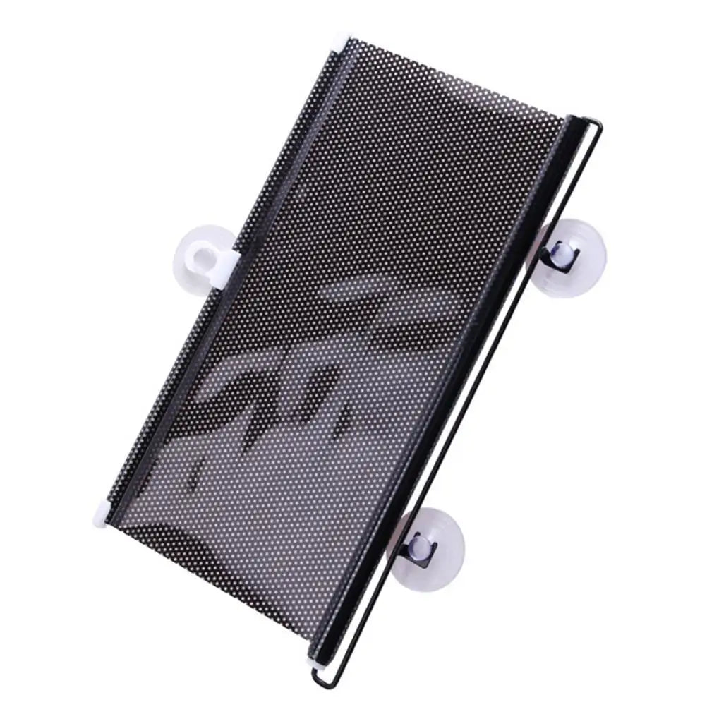 Car Automatic Retractable Sunshade Car Protection Windshield Sun UV Block Visor Shade Curtain Sun Car Retractable Sunshade