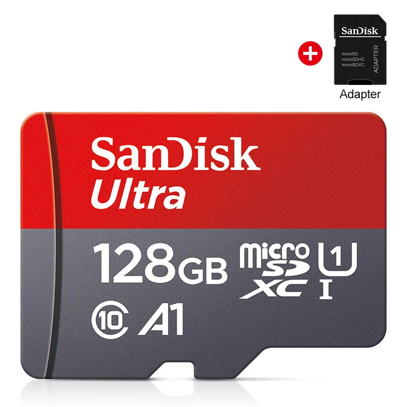 Sandisk Ultra Micro tf SD 128gb 32gb 64gb 256gb Micro tf SD Card SD/TF Flash Card Memory Card 32 64 128gb miniSD for Phone