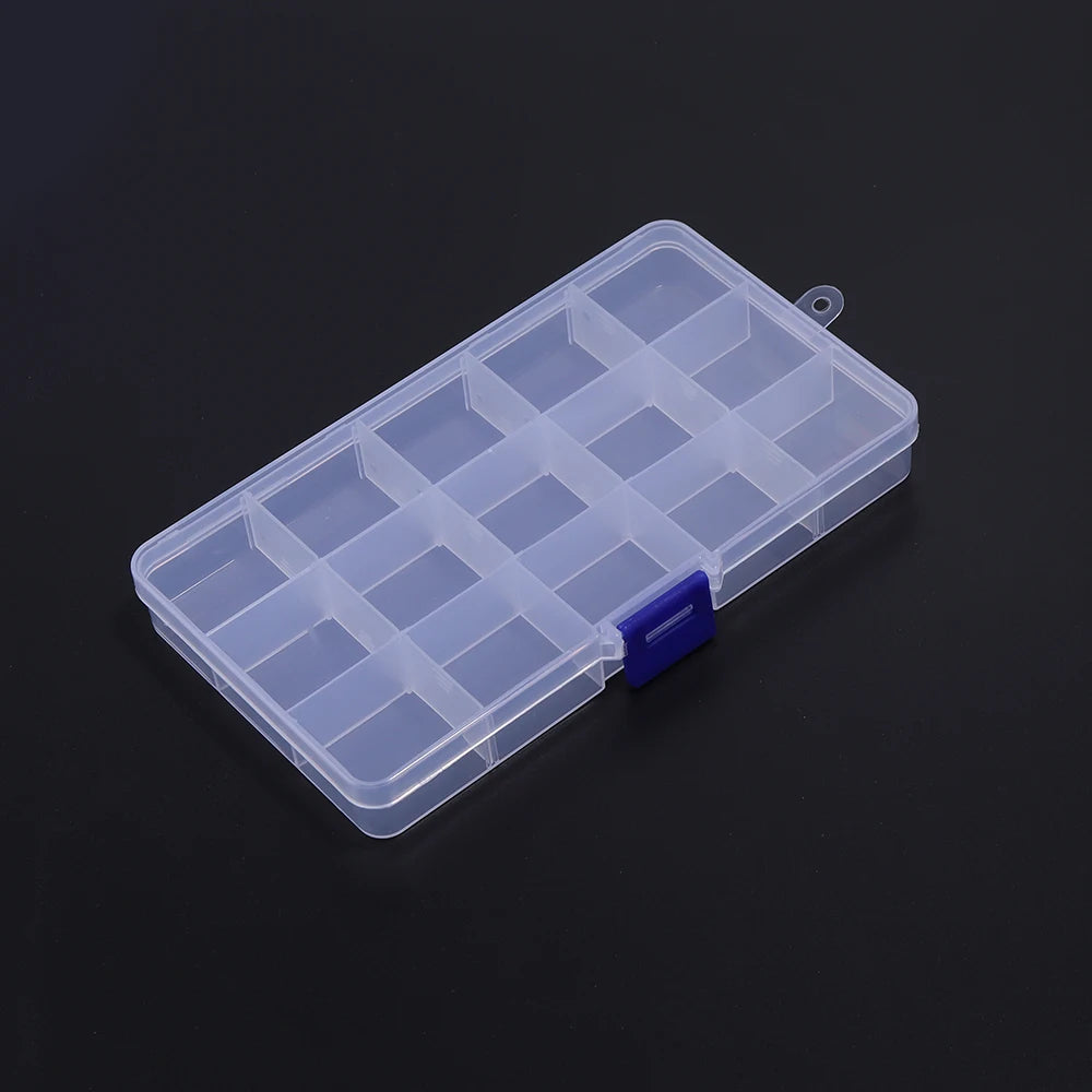 Plastic Jewelry Boxes Plastic Tool Box Adjustable Craft Organizer Storage Beads Bracelet Jewelry Boxes Packaging Wholesale