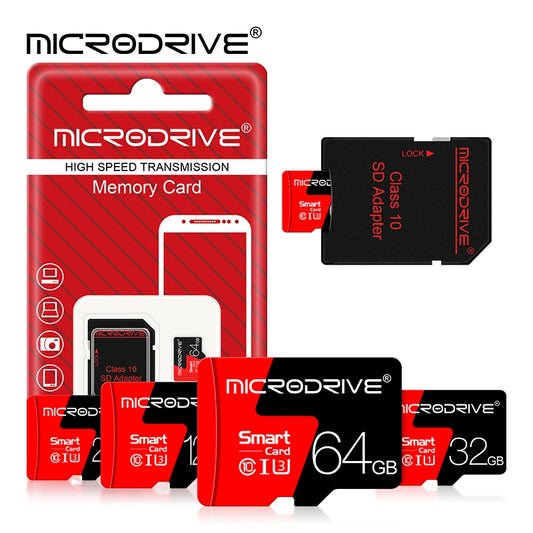 Flash Drive Card 256GB 128GB V10 Micro Memory Card 32GB 16GB 8GB TF Card 4K Class 10  64GB U3 Mini SD Card for Phone