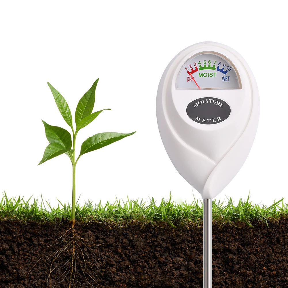 Soil Moisture Sensor Soil Moisture Meter Round Single-Needle Soil Moisture Detector Flower And Garden Potted Detector