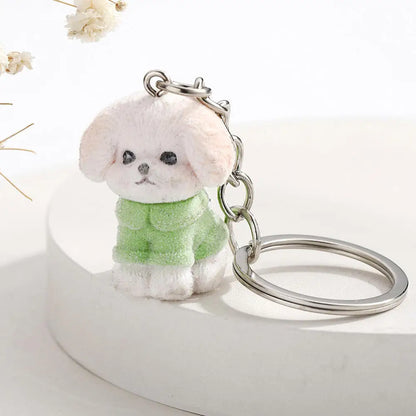 1 Pcs Fuzzy Kitty Cat Decor Gifts Cat Lovers Y2K Heart Bow Pendent Women Girls Kawaii Cat Bag Charm Cute Cat Keychain Keyring