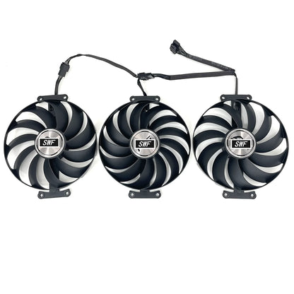 95MM CF1010U12S T129215SU Cooler Fan Replacement For ASUS ROG Strix GeForce RTX 3060 Ti 3070 3080 3090 Ti Graphics Video Card