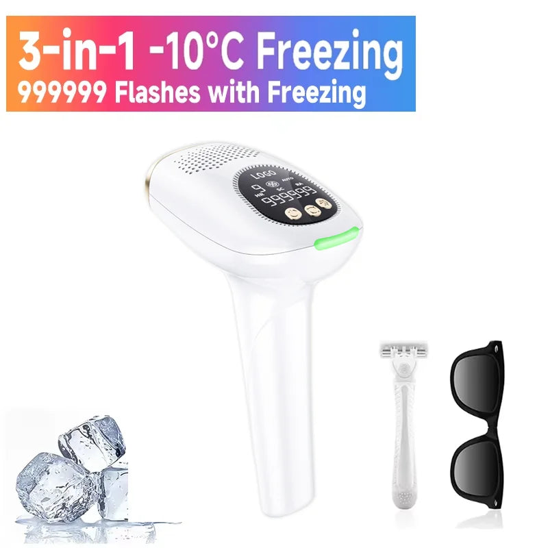 Bestselling Household Ipl Laser Hair Removal Device Portable And Powerful Laser Hair Removal Device Women'S Skin Care Tool