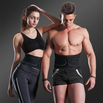 Tcare Back Support Sport Adjustable Back Brace Lumbar Support Belt with Breathable Dual Straps Gym Lower Back Pain Relief Unisex