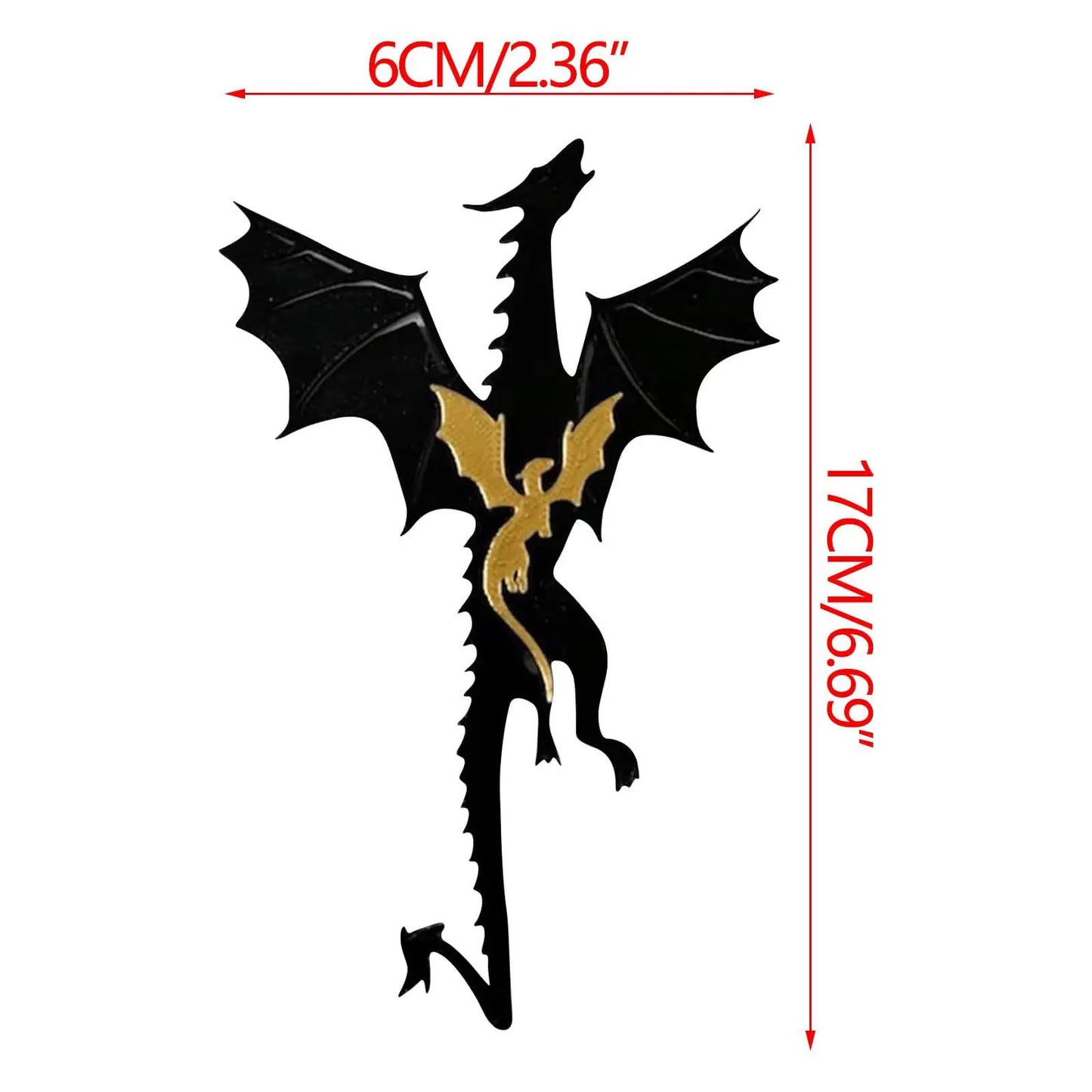 Anime Black Dragon Bookmarks Collect Gift for Book Lovers Acrylic Book Mark Stationery Accessories for Men Women Friends Teacher