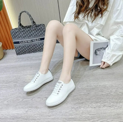 Women Shoes Summer 2024 Spring Women White Casual Shoes Breathable Flats Fashion Breathable Women Sneakers