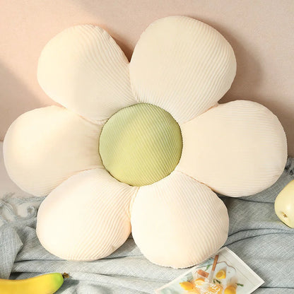 35-40cm Beautiful Colorful Flower Plush Pillow Toy Soft Cartoon Plant Stuffed Daisy Chair Cushion Sofa Kids Lovers Birthday Gift