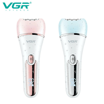 VGR Hair Remover Rechargeable Epilator Professional Lady Shaver Electric 6 In 1 Bikini Leg Body LED Epilator for Women V-733