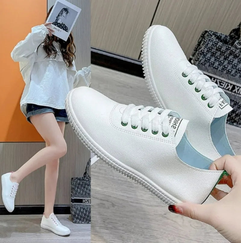 Women Shoes Summer 2024 Spring Women White Casual Shoes Breathable Flats Fashion Breathable Women Sneakers