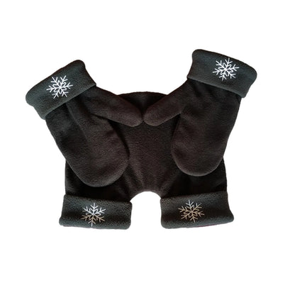 Winter Couple Gloves Polar Fleece Lovers Winter Thicken Warm Glove  Sweethearts Christmas Gift Romantic Couples Mittens