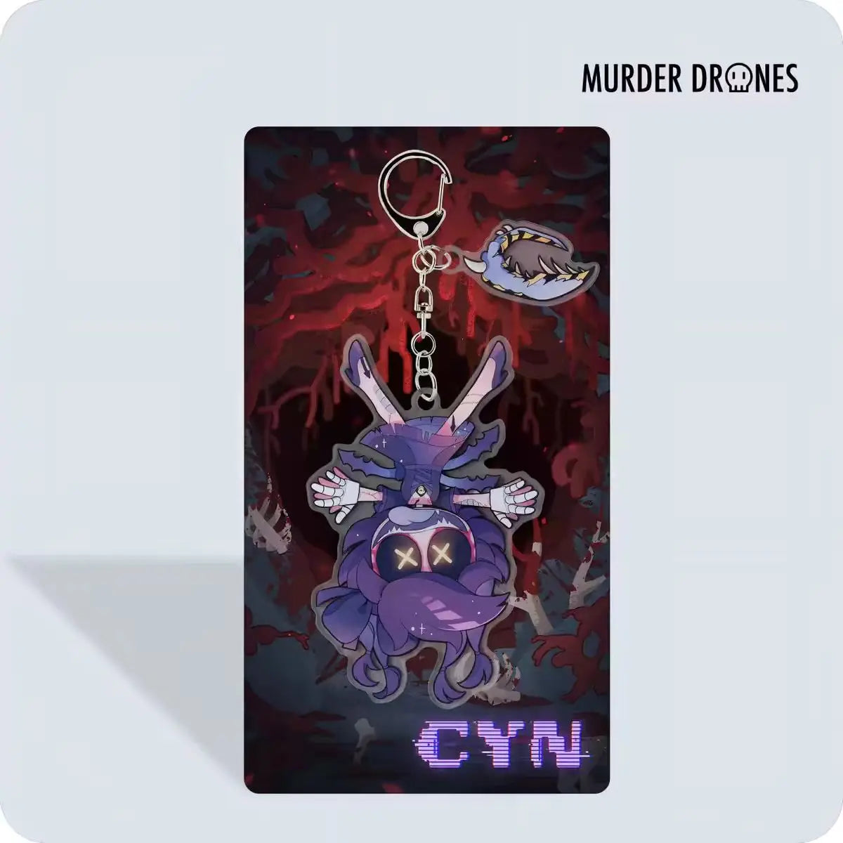 Murder Drones Season chain for pants keychain man Acrylic key chain women key holder couples anime key ring pendant porte clef