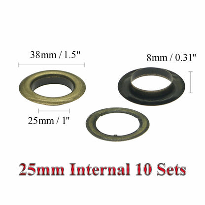 Bronze Copper eyelets 3|3.5|4|4.5|5|6|8|10|12|14|17|18|20|25|30|40mm scrapbooking accessories Knitwear,  Apparel, Bags, Shoe