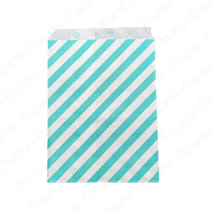 25pcs treat Candy Bag Chevron Polka Dot Bags Kraft Paper Bags Wedding Birthday New Year Party Favors Supplies Gifts Bags