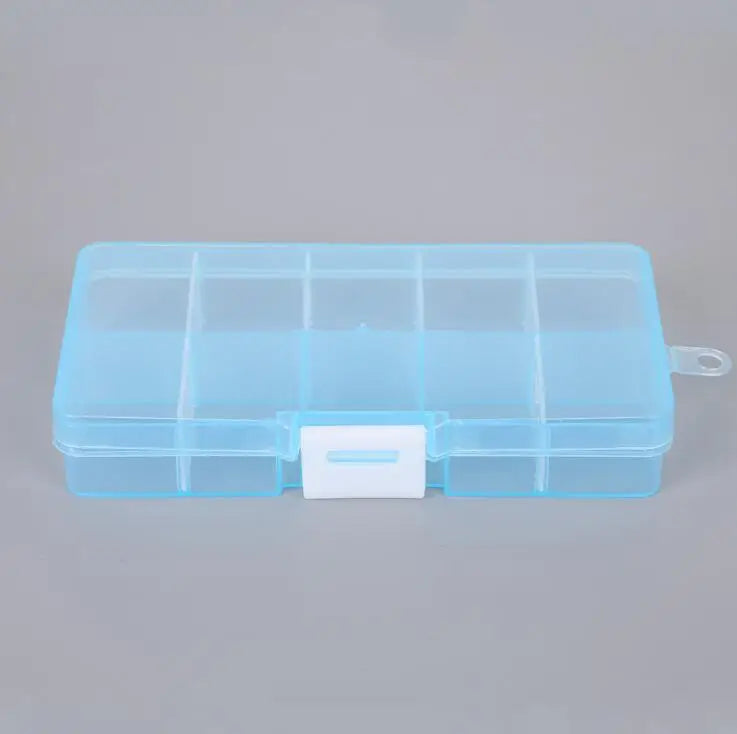 Plastic Jewelry Boxes Plastic Tool Box Adjustable Craft Organizer Storage Beads Bracelet Jewelry Boxes Packaging Wholesale