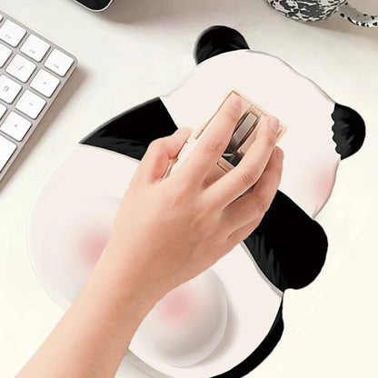 1pcs Mouse Pad Kawaii Pink Panda Mouse Pad Silicone Wrist Mouse Pad Cute Non Slip Computer Office High-End Mouse Pads For Girls