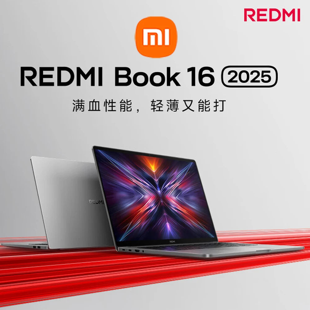 Xiaomi REDMI Book 16 2025 Newest C5-210H 16G 512GB/1T FHD 16inch