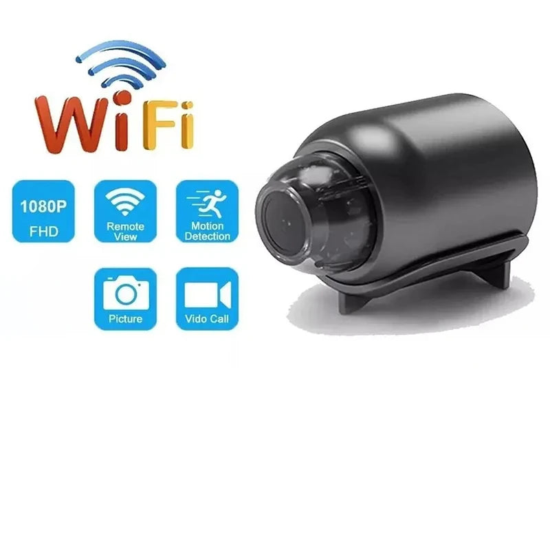 New X5 Mini Camera 1080P Clear Night Vision Lightweight Portable Premium Cams Motion Detection Wireless Surveillance Camera