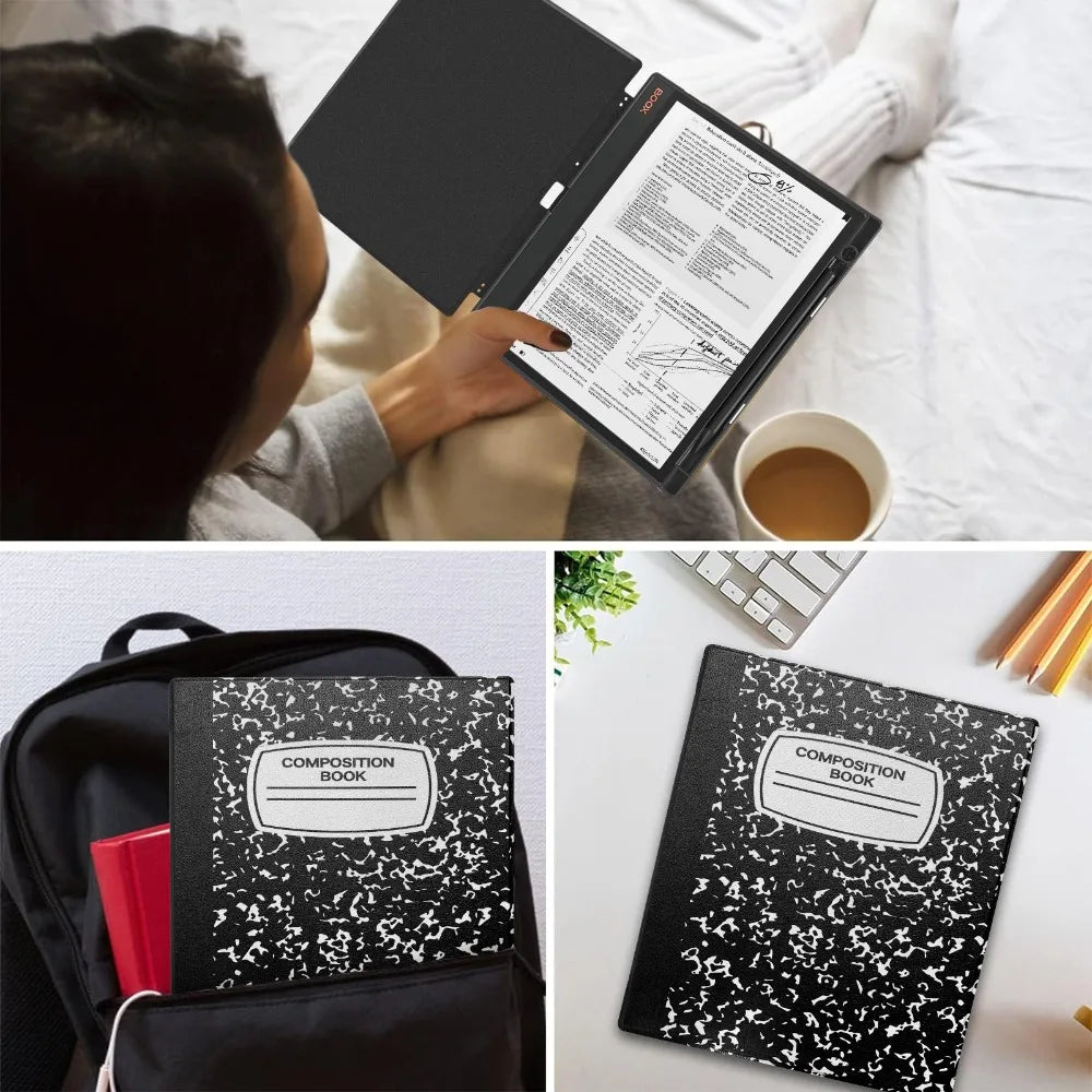 Auto Sleep/Wake For Funda  Onyx Boox Note Air 4C 3 C 10.3" Smart Cover Pencil Holder Case Magnetic Coque Acrylic Back Shell