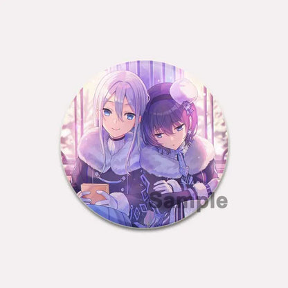 32/44/58mm Project SEKAI Anime Yoisaki Kanade Round Brooch Tinplate Badge for Clothes Backpack Jewelry Accessorie Hat Gifts