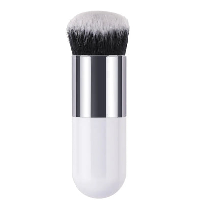 New Chubby Pier Foundation Brush Flat Cream Makeup Brushes Professional Cosmetic Make-up Brush