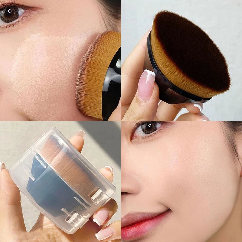 Six Corners Makeup Brush Kabuki Flawless Foundation Brush For Liquid Make Up Brush Set Cosmetic Soft Synthetic Makeup for Women