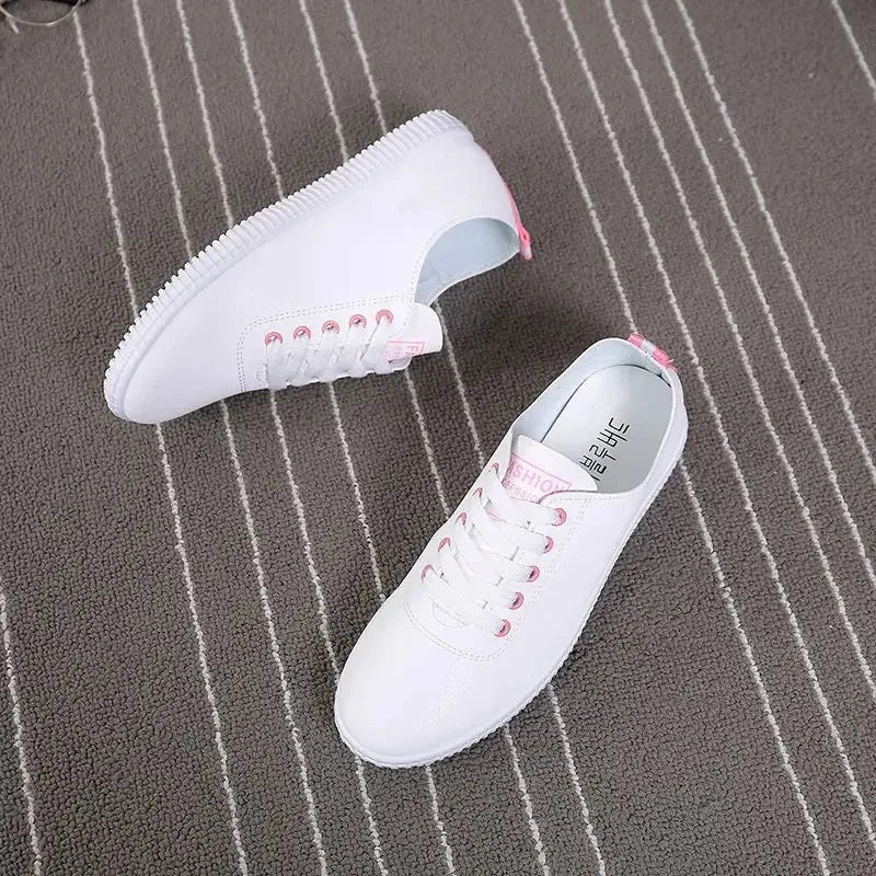 Women Shoes Summer 2024 Spring Women White Casual Shoes Breathable Flats Fashion Breathable Women Sneakers